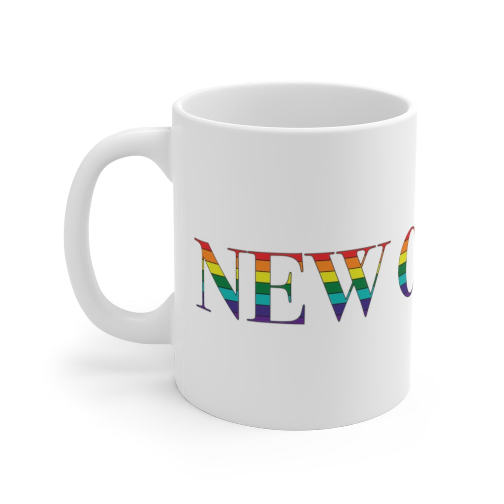 Do you have New Canaan Pride?  New Canaan, Connecticut apparel and gifts including mugs including LGBTQ inspired apparel, clothing and Mugs