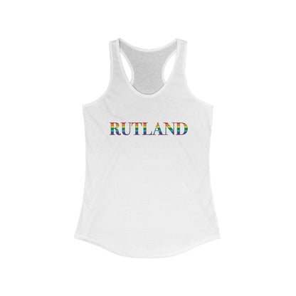 Rutland Rainbow Women's Ideal Racerback Tank