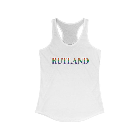 Rutland Rainbow Women's Ideal Racerback Tank