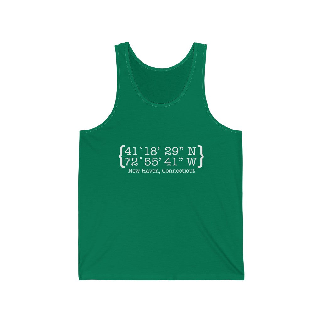 New Haven Coordinates Unisex Jersey Jersey Tank