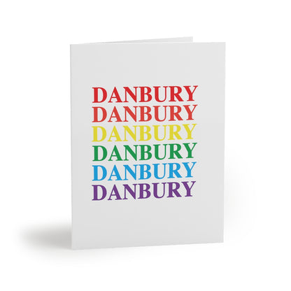 Danbury Pride Greeting Cards (8, 16, and 24 pcs)