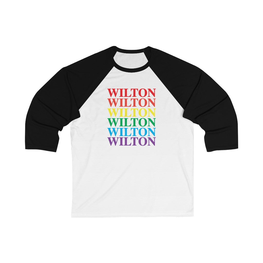 Wilton pride baseball tee wilton ct