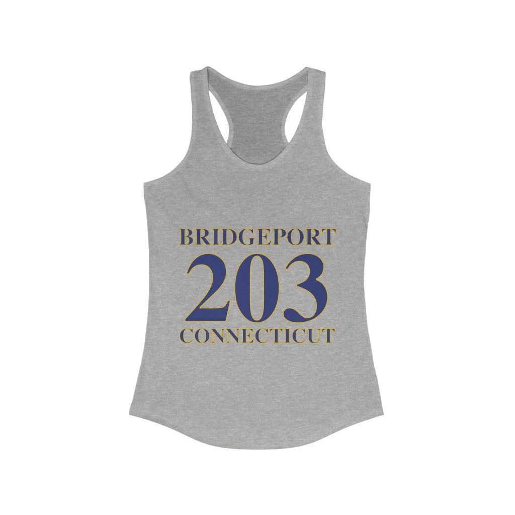 Bridgeport 203 connecticut womens tank top shirt