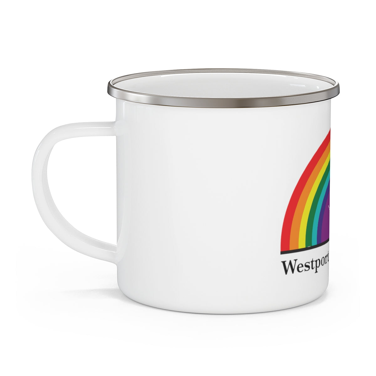 Minuteman Rainbow Enamel Camping Mug