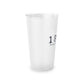 1835 Small Minuteman Frosted Pint Glass, 16oz