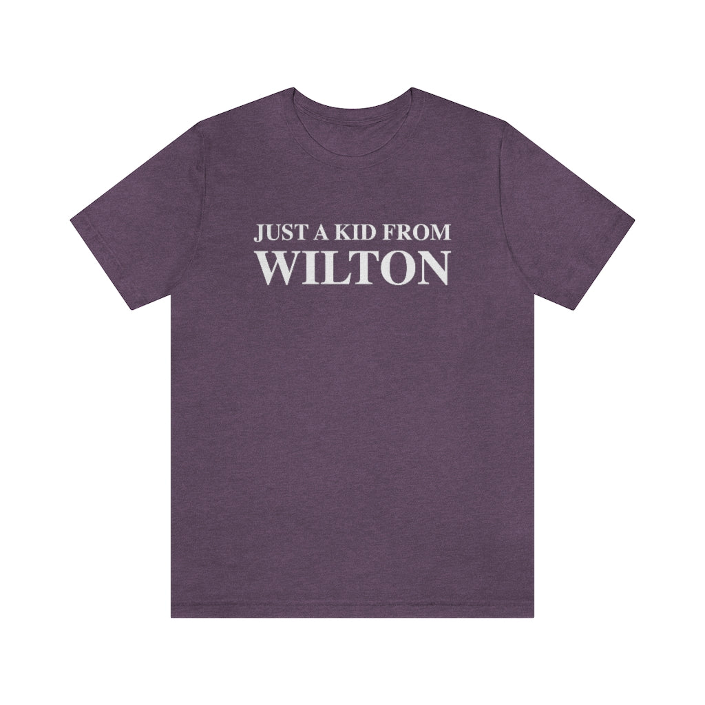 just a kid from wilton shirt