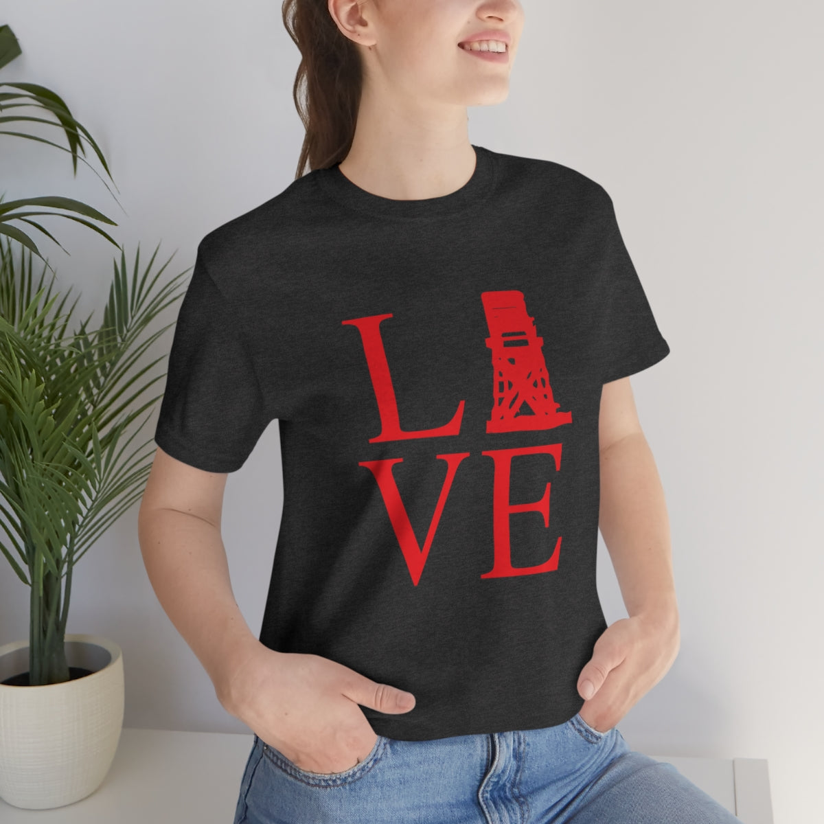 Fairfield Love & Life Unisex Jersey Short Sleeve Tee