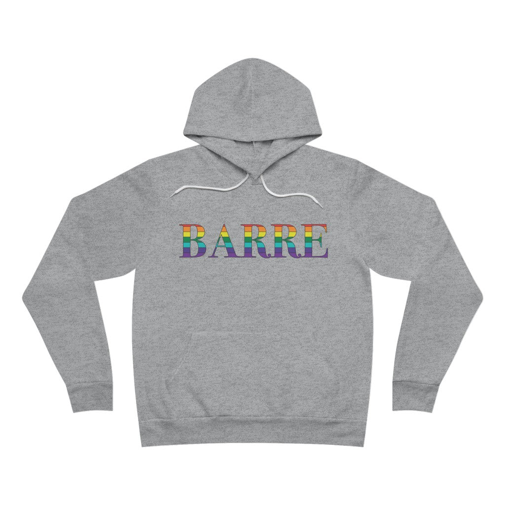 Barre Rainbow Unisex Sponge Fleece Pullover Hoodie