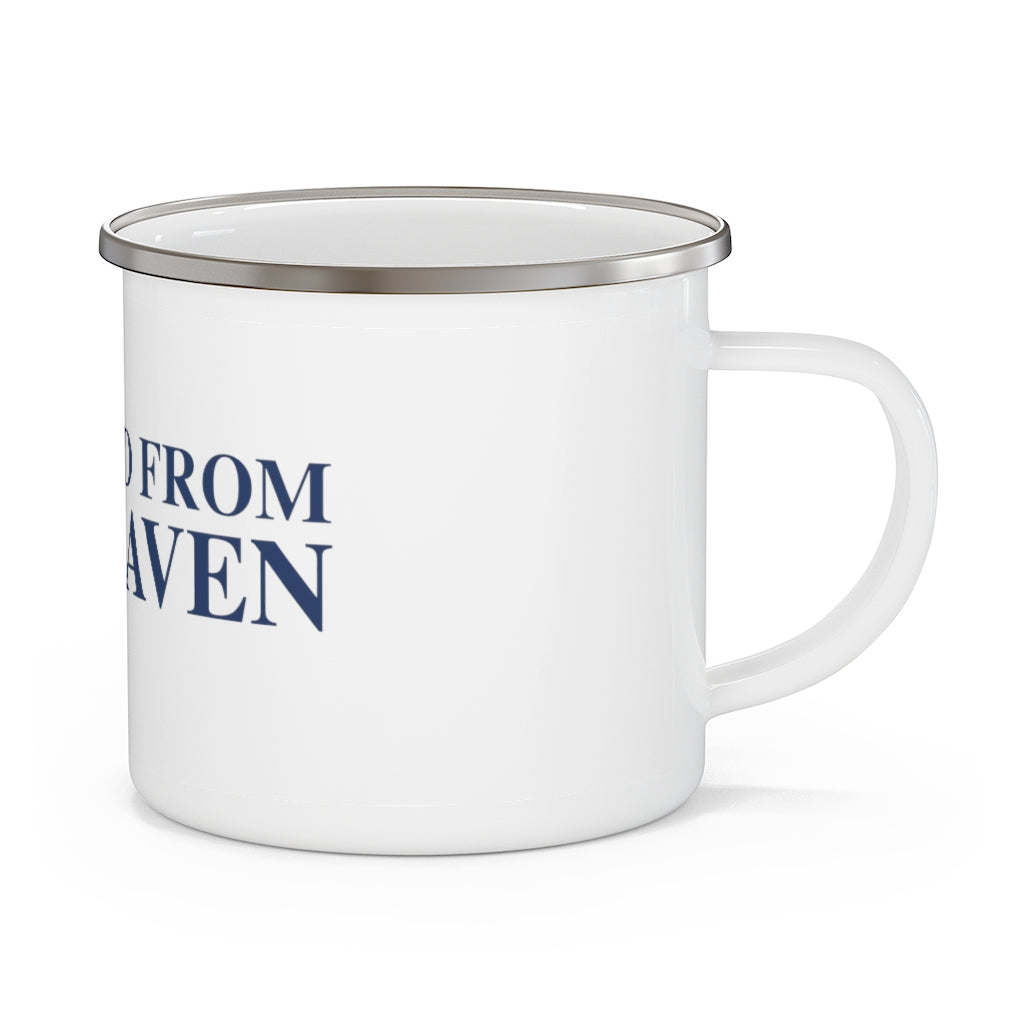 Just a kid from New Haven Enamel Camping Mug