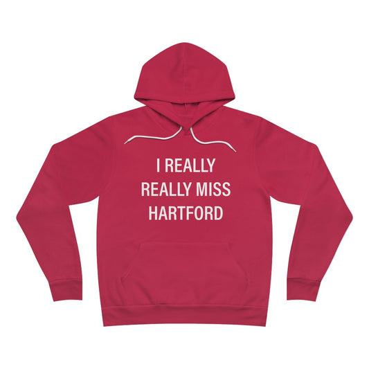 I Really Really Miss Hartford Unisex Sponge Fleece Pullover Hoodie    Proceeds of this collection go to help Finding Connecticut’s website and brand. Free USA shipping.  Click here to go back to our home page