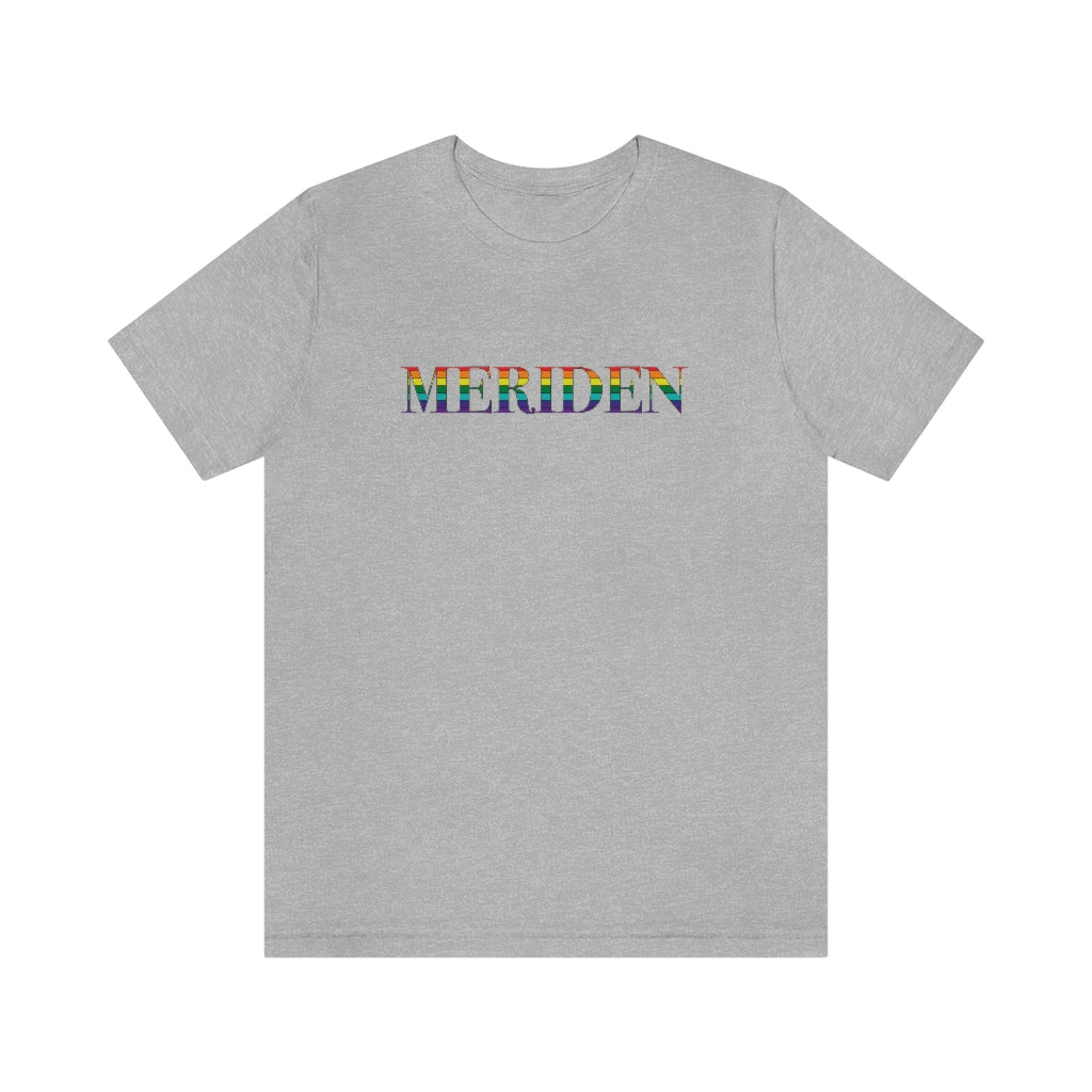 Meriden Rainbow Unisex Jersey Short Sleeve Tee