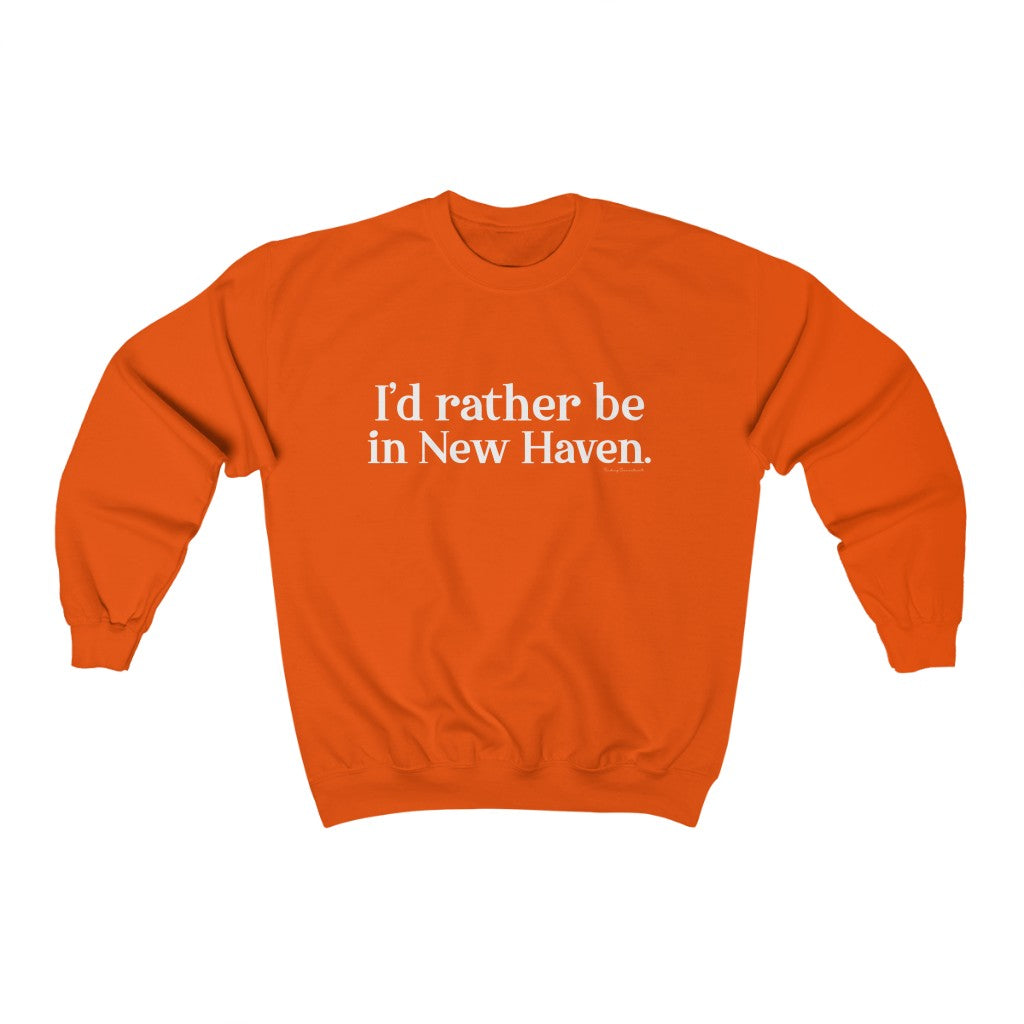 new haven ct / connecticut unisex sweatshirt 