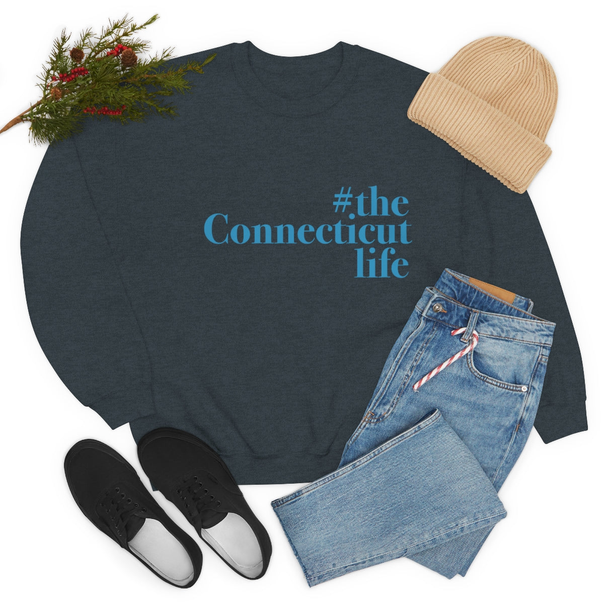 #theconnecticutlife Unisex Heavy Blend™ Crewneck Sweatshirt