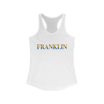 Franklin Rainbow Women's Ideal Racerback Tank