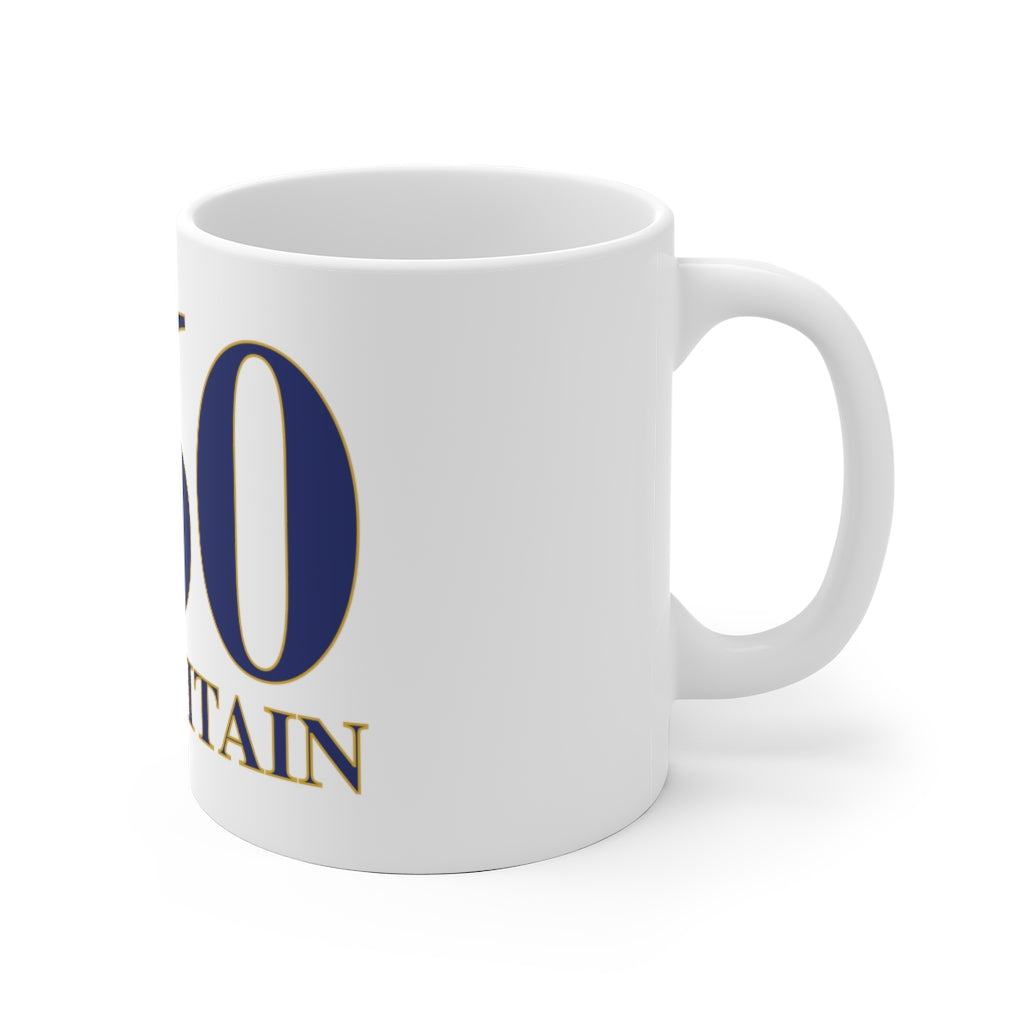 860 New Britain White Ceramic Mug