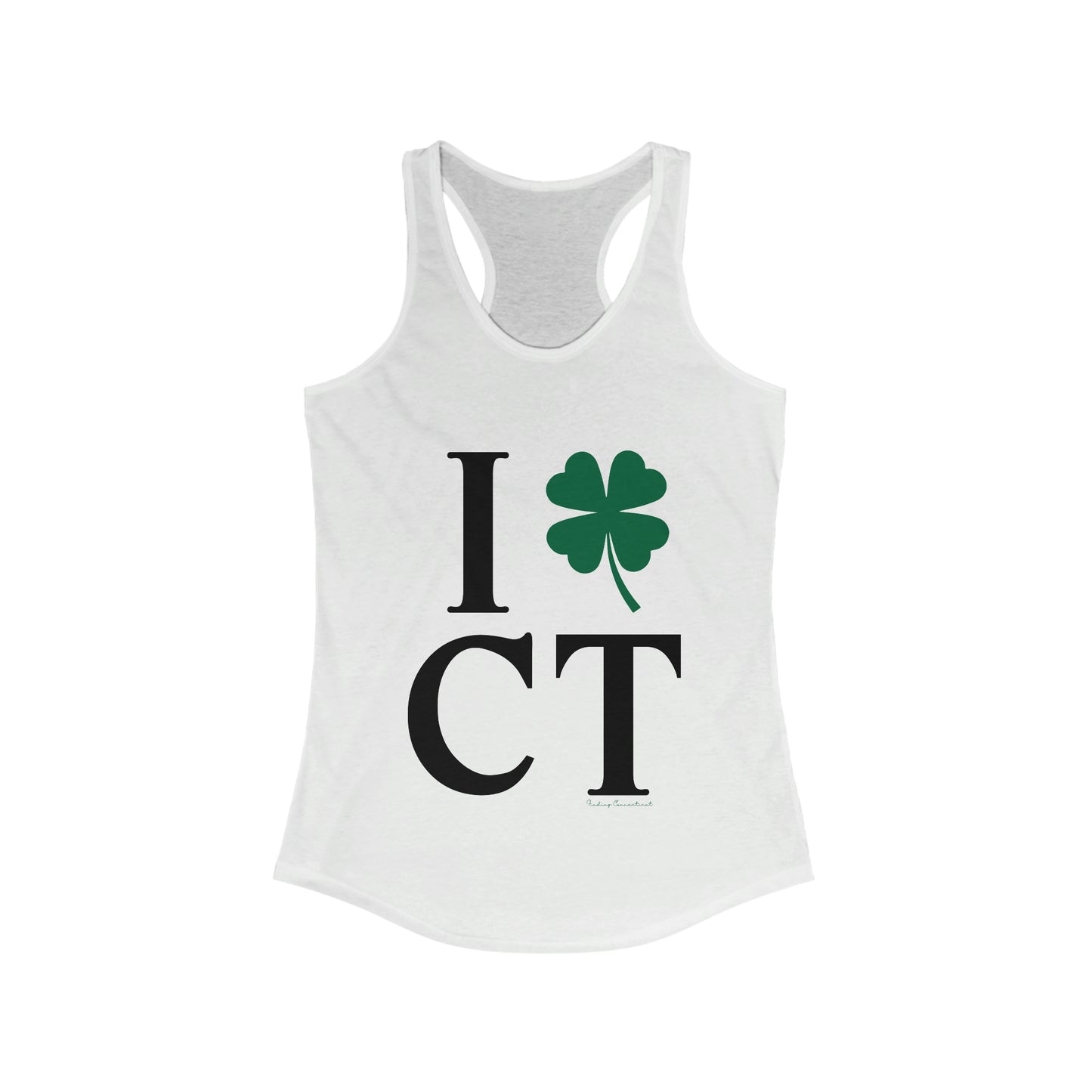 Connecticut st. patricks day shirt, i clover ct 