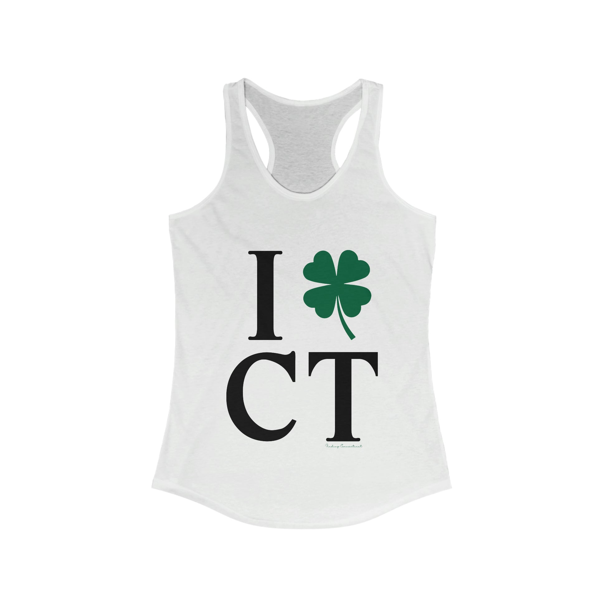 Connecticut st. patricks day shirt, i clover ct 