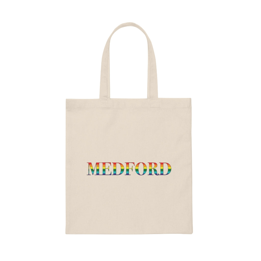 Medford Rainbow  Canvas Tote Bag