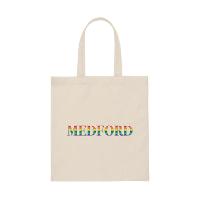 Medford Rainbow  Canvas Tote Bag