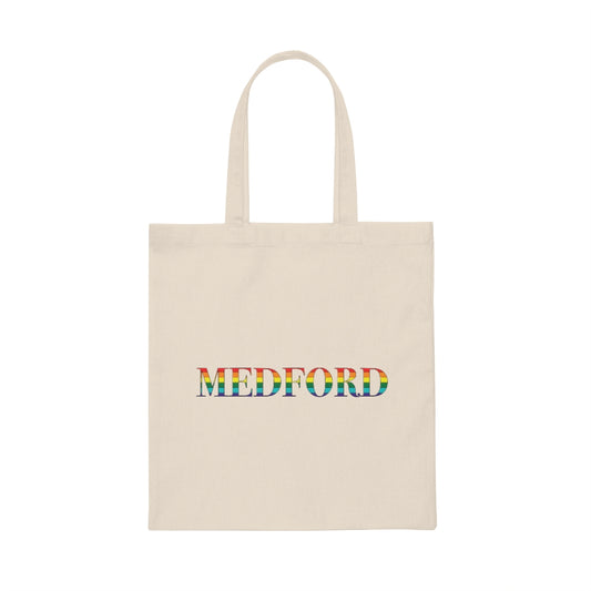 Medford Rainbow  Canvas Tote Bag