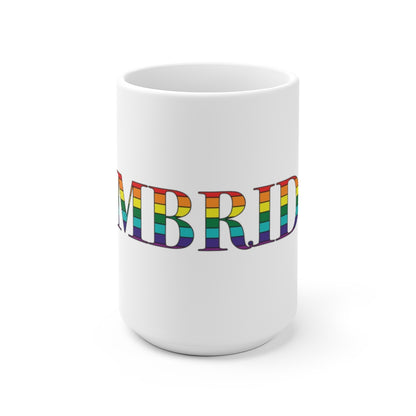 Cambridge Rainbow White Ceramic Mug