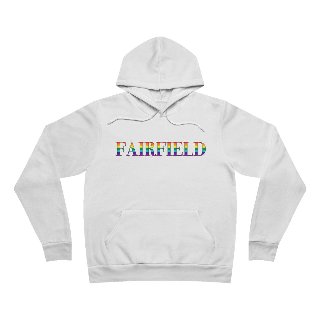 Fairfield Rainbow hooded sweatshirt or hoodie