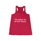 I'd Rather Be in New Haven Women's Flowy Racerback Tank