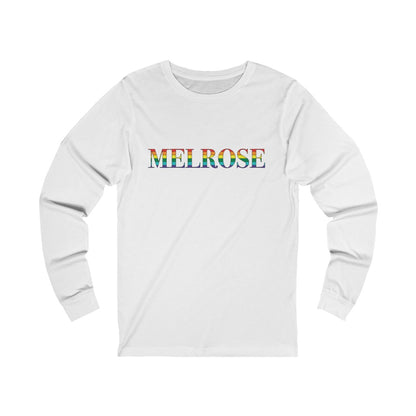 Melrose Rainbow Unisex Jersey Long Sleeve Tee