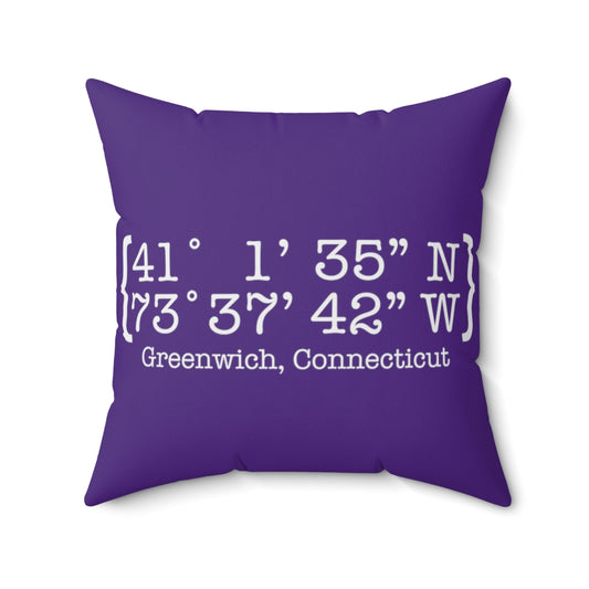 greenwich ct / connnecticut pillow and home decor 