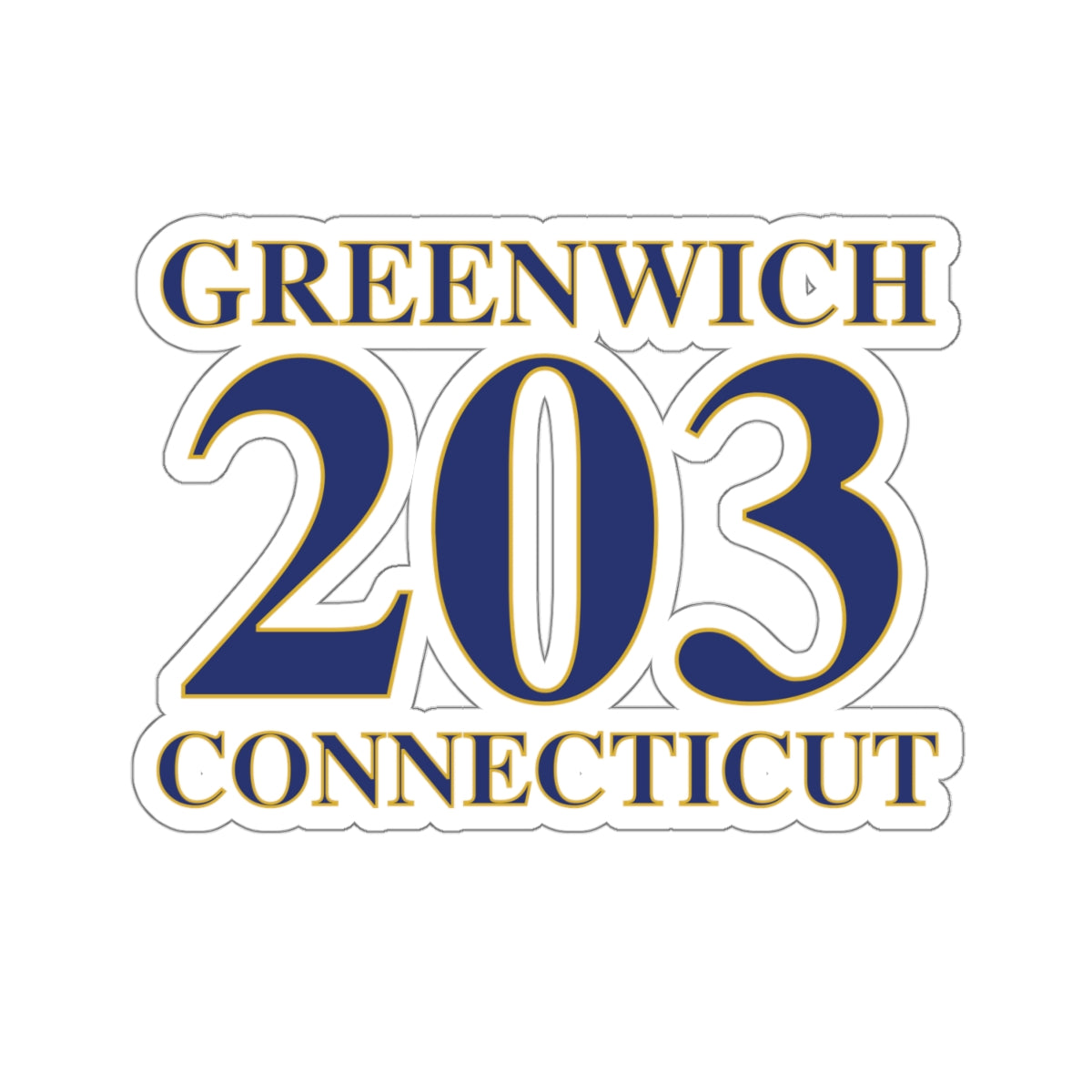 greenwich connecticut stickers