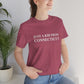 Just a kid from Connecticut Unisex Jersey Short Sleeve Tee