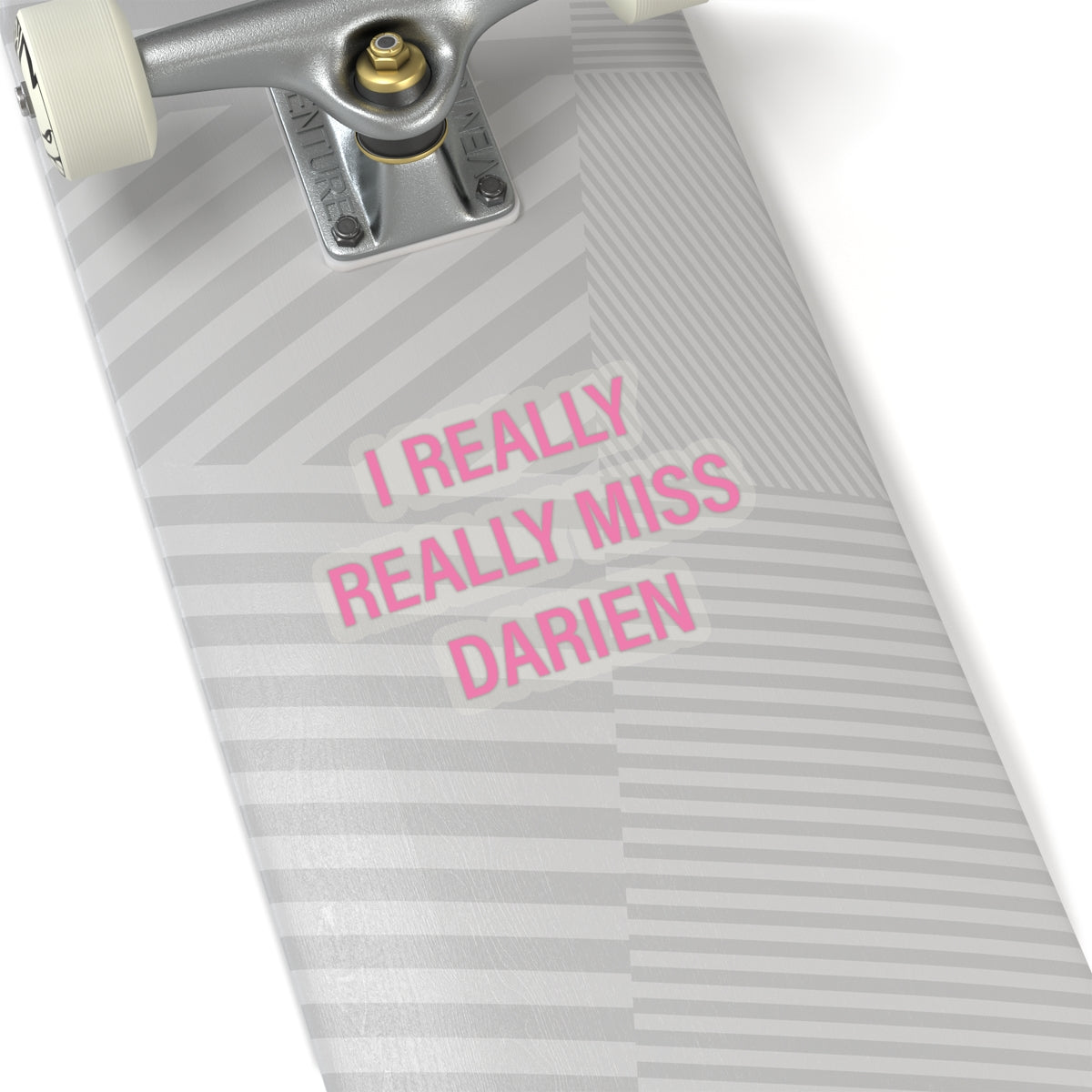 I really really miss darien connecticut sticker