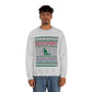 Westport Ugly Holiday Green - Red  Unisex Heavy Blend™ Crewneck Sweatshirt