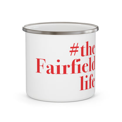 fairfield ct / connecticut camping mug