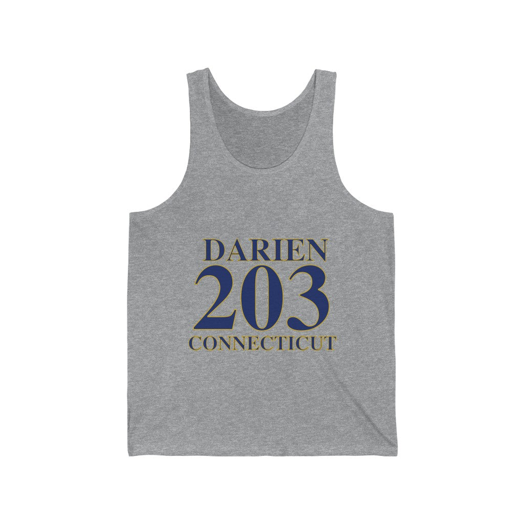 darien 203 connecticut unisex tank top shirt