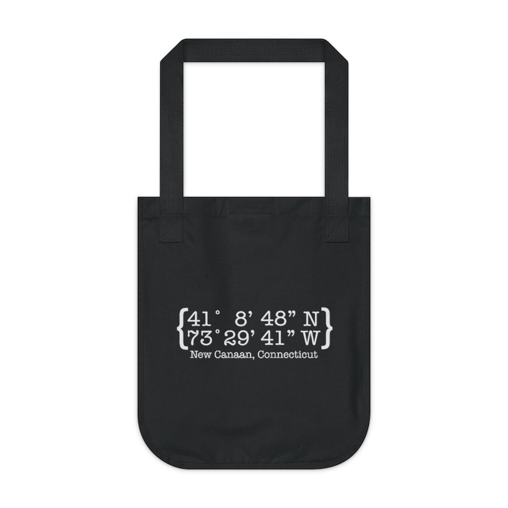 New Canaan Coordinates Organic Canvas Tote Bag