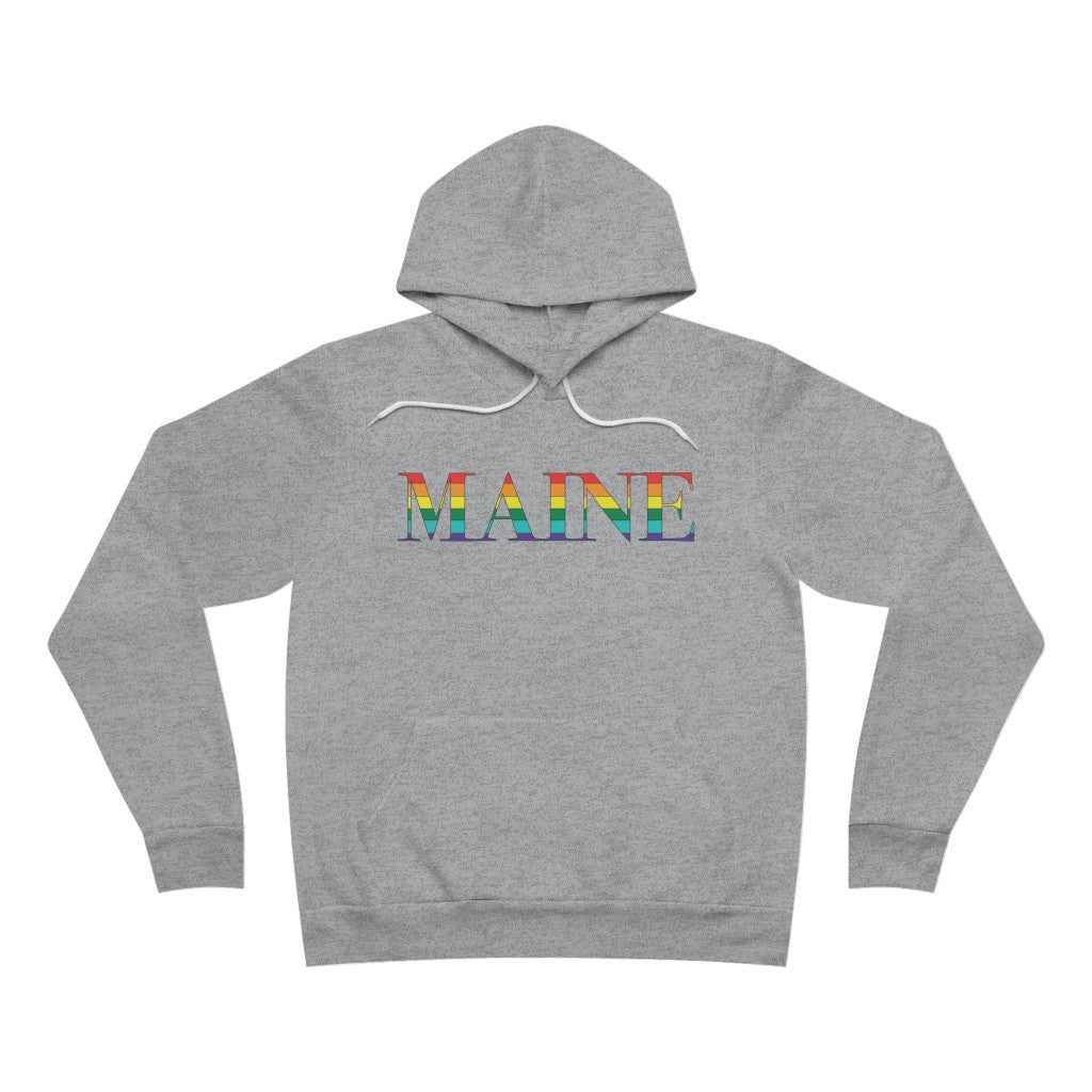 Maine Pride Unisex Sponge Fleece Pullover Hoodie