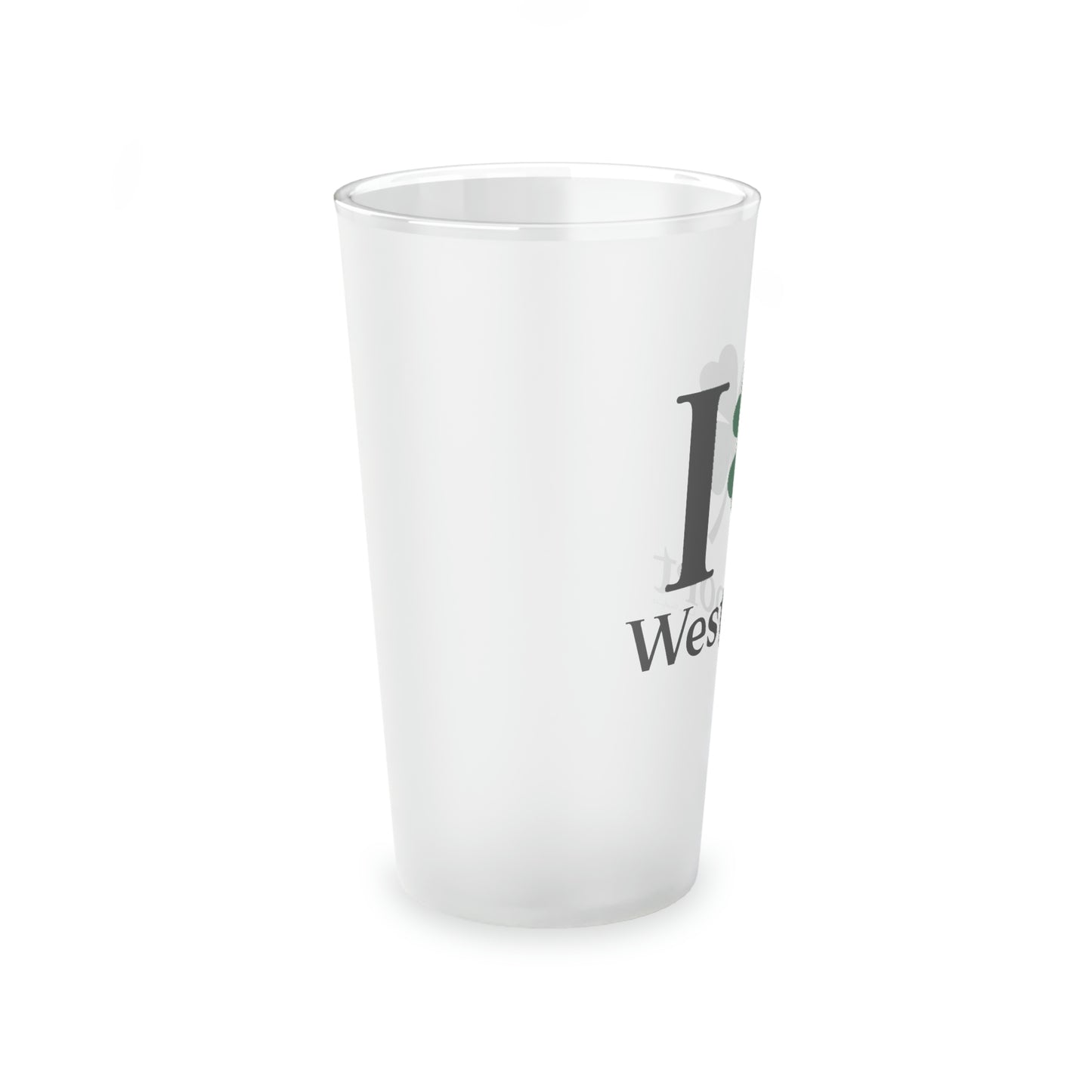 I Clover Westport Frosted Pint Glass, 16oz