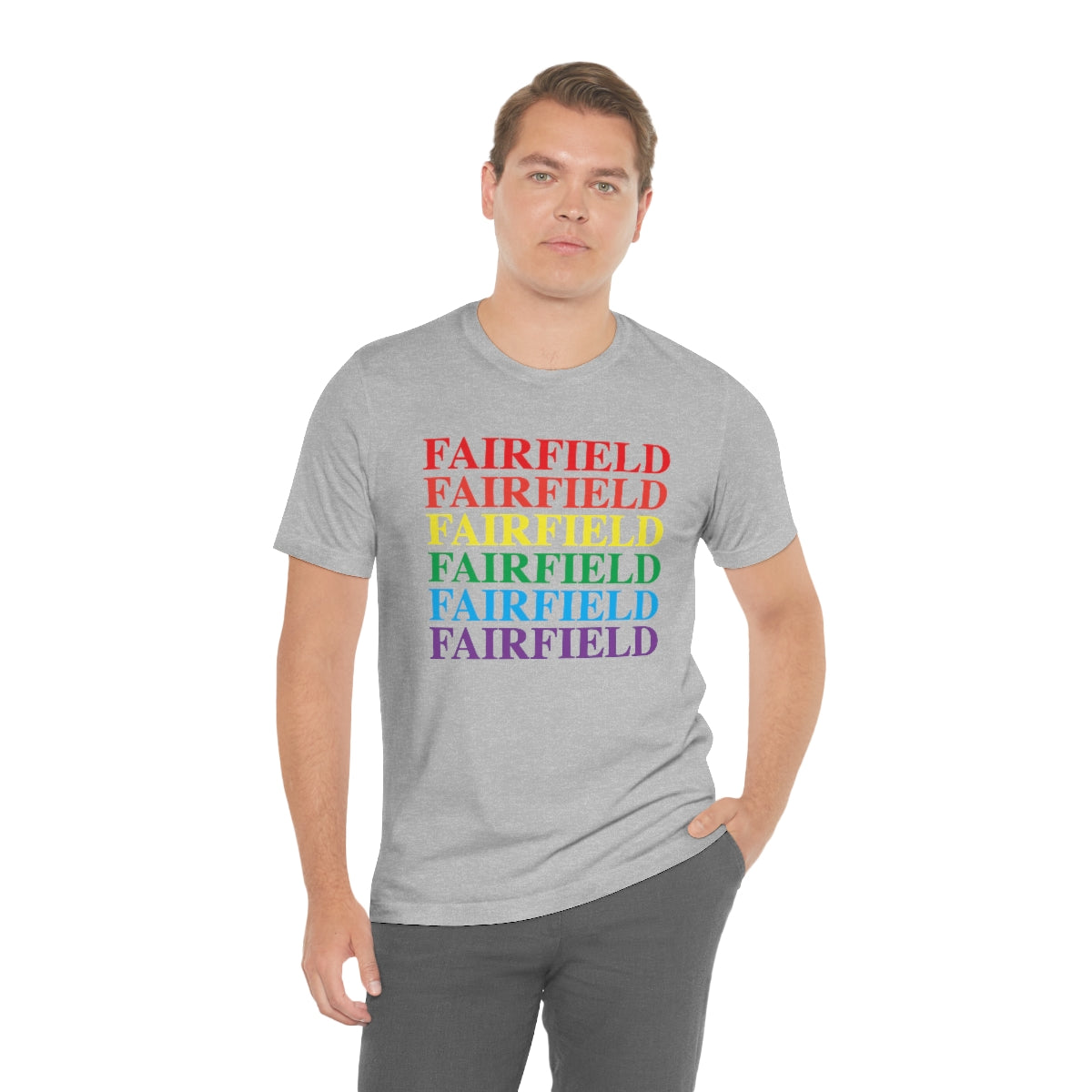 Fairfield Pride Unisex Jersey Short Sleeve Tee