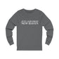 Just a kid from New Haven Unisex Jersey Long Sleeve Tee