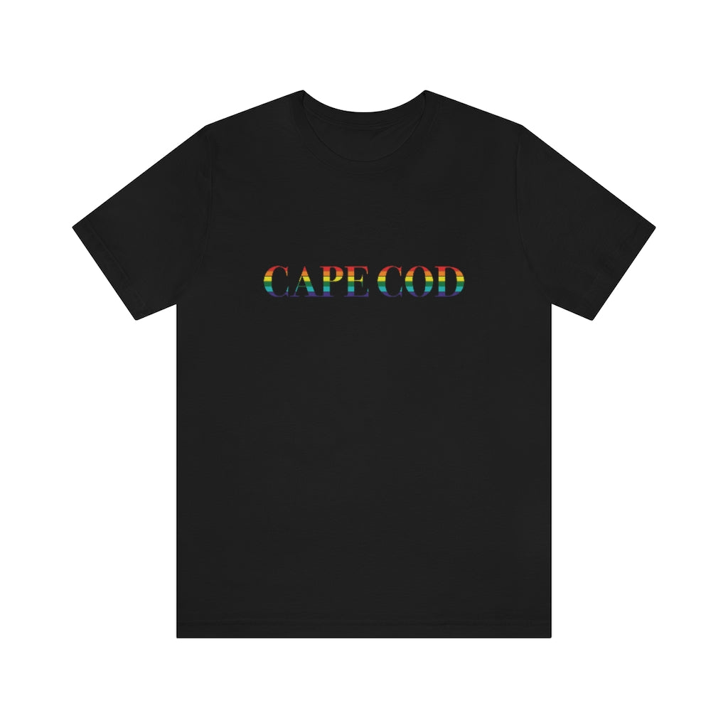 Cape Cod Rainbow Unisex Jersey Short Sleeve Tee