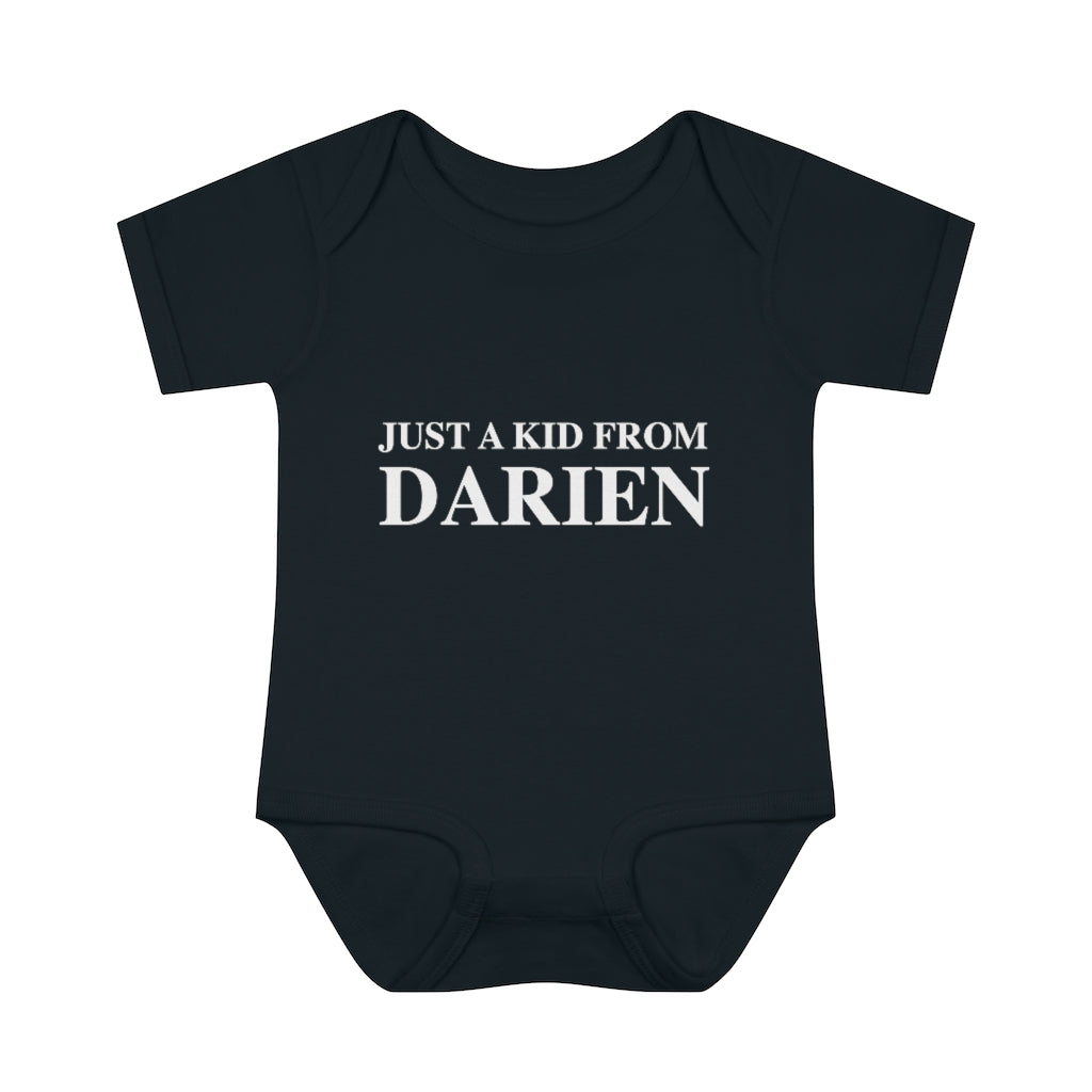 just a kid from darien infant baby rib bodysuit onesie 