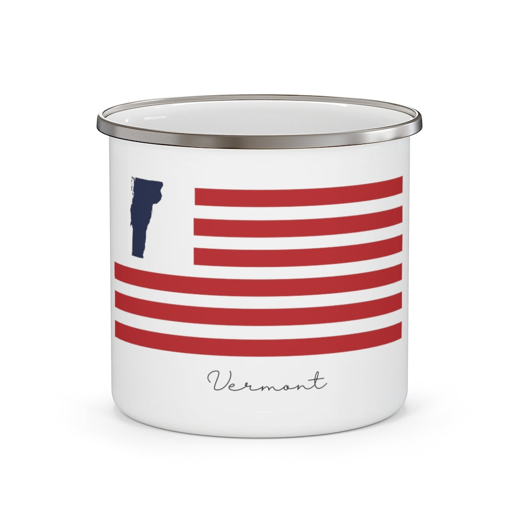 Vermont American Flag collection has tee shirts, mugs, reusable bags, and other apparel and gifts. All proceeds goes to help build the Finding New England brand and get our website up and going. Free shipping on all products. 