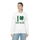 I Clover Norwalk (Green)  Unisex Heavy Blend™ Crewneck Sweatshirt