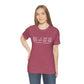 Greenwich Coordinates Unisex Jersey Short Sleeve Tee