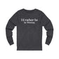 I’d rather be  in Weston.  Weston Connecticut tee shirts, hoodies sweatshirts, mugs and other apparel, home gifts and souvenirs. Proceeds of this collections goes to help Finding Connecticut’s brand. Free USA shipping 