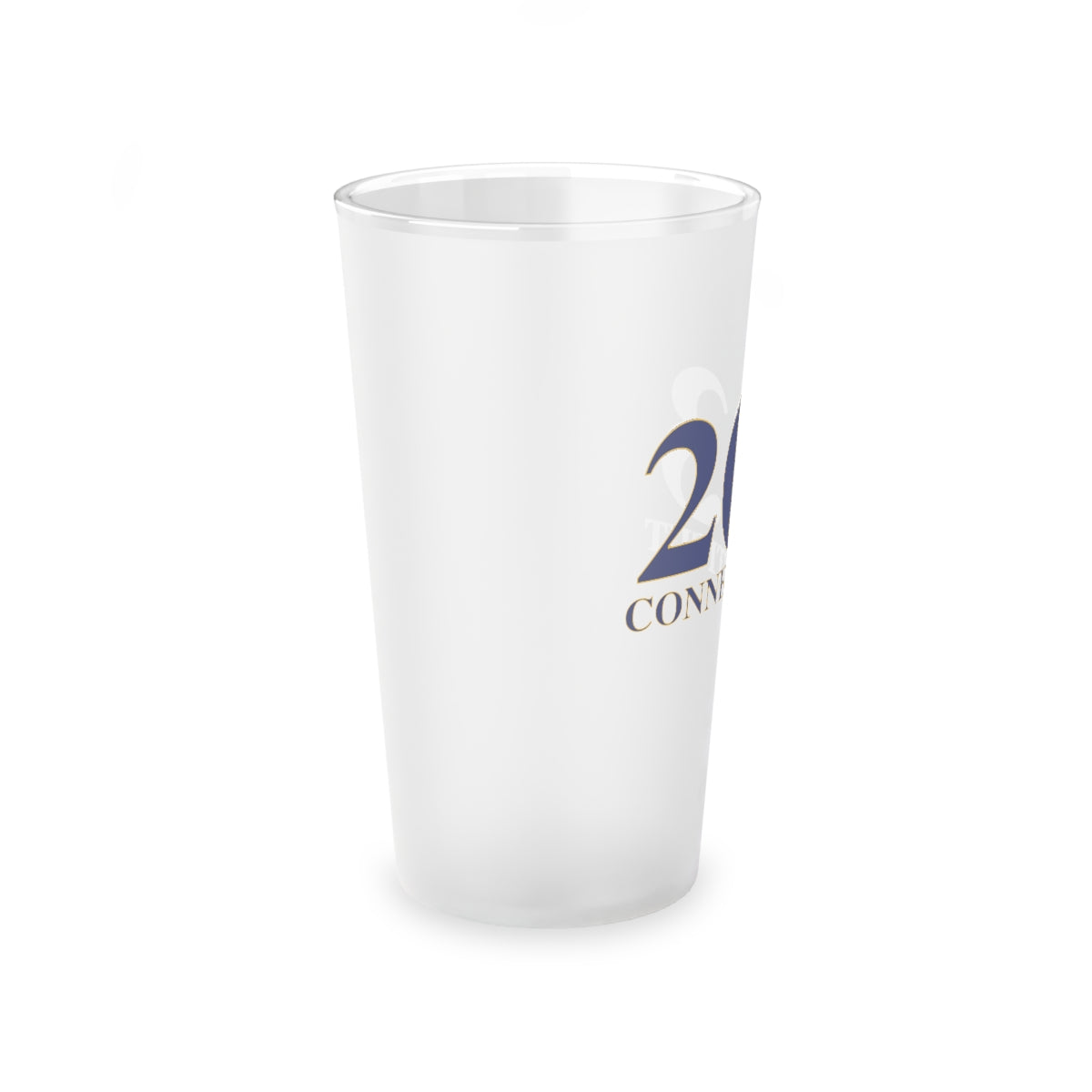 203 Connecticut Frosted Pint Glass, 16oz