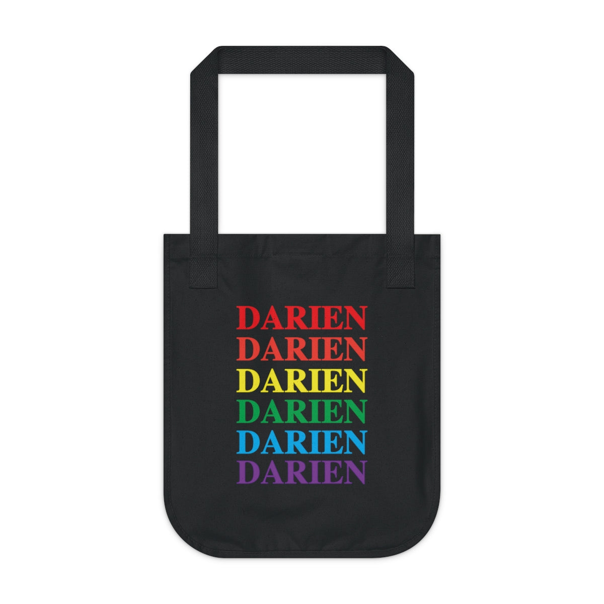 Darien Pride Organic Canvas Tote Bag