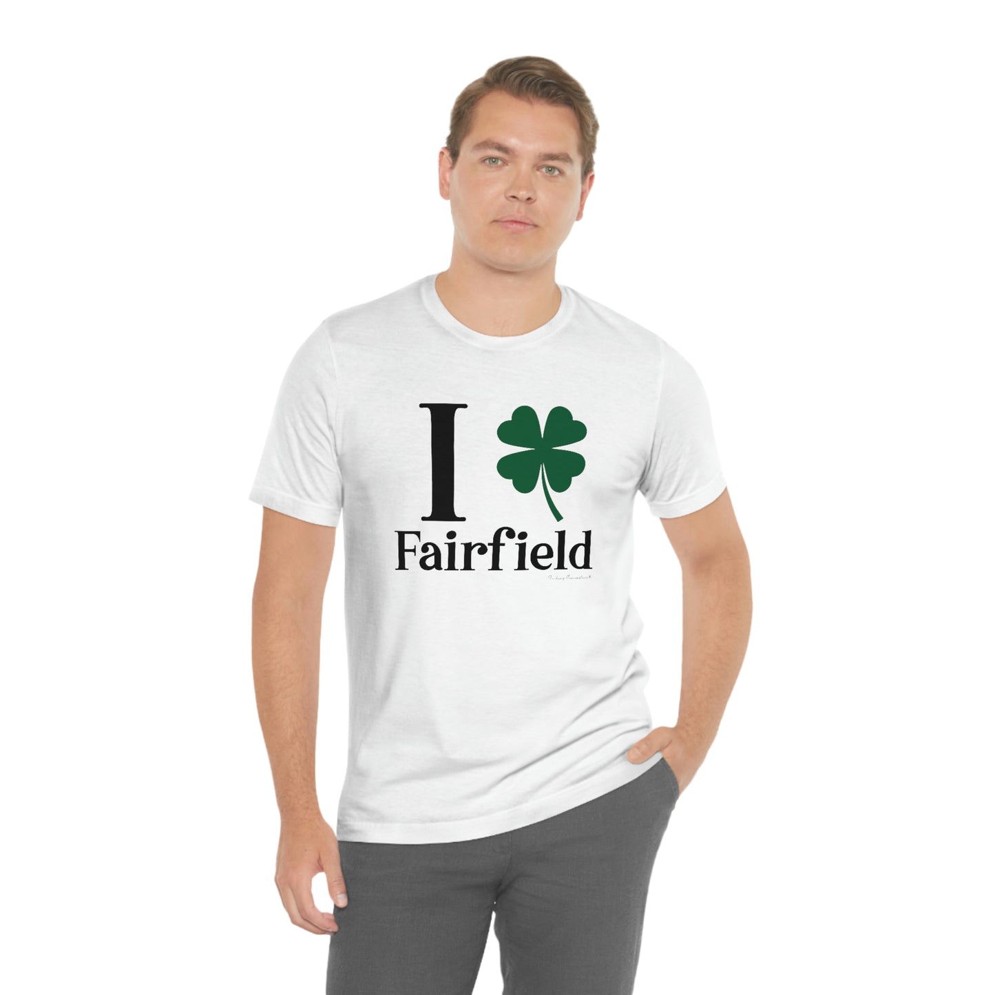 I Clover Fairfield  Unisex Jersey Short Sleeve Tee