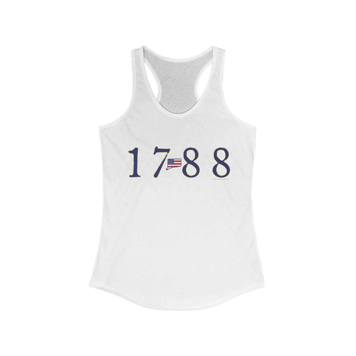 1788 connecticut women's tank top 